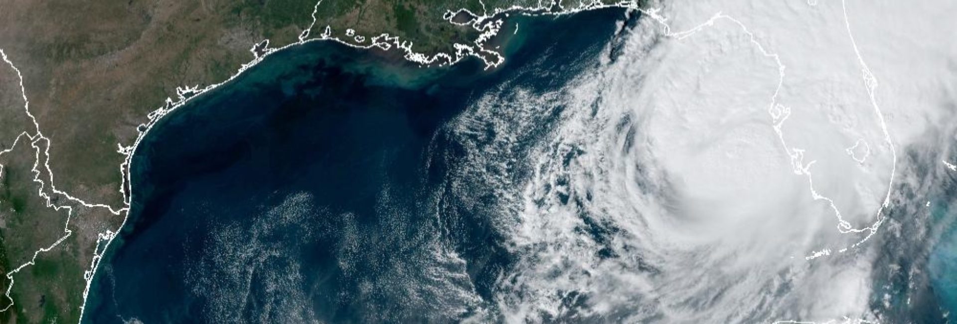 Hurricane from space